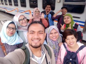 Rombongan Blogger dari Jakarta