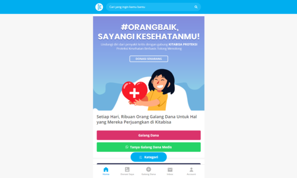 donasi di kitabisa