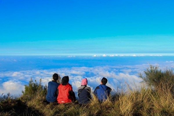 Pemandangan wisata gunung butak sangat indah