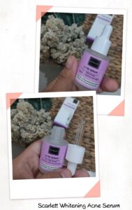 Urmilamile - Kemasan dan Aplikator Scarlett Whitening Serum