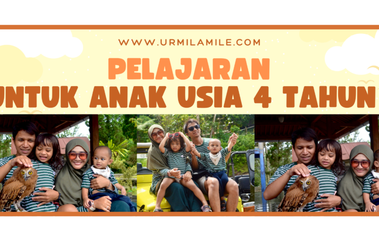 Pelajaran untuk Anak Usia 4 Tahun