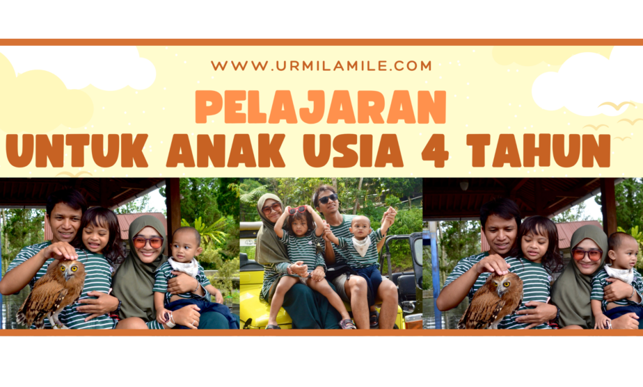 Pelajaran untuk Anak Usia 4 Tahun