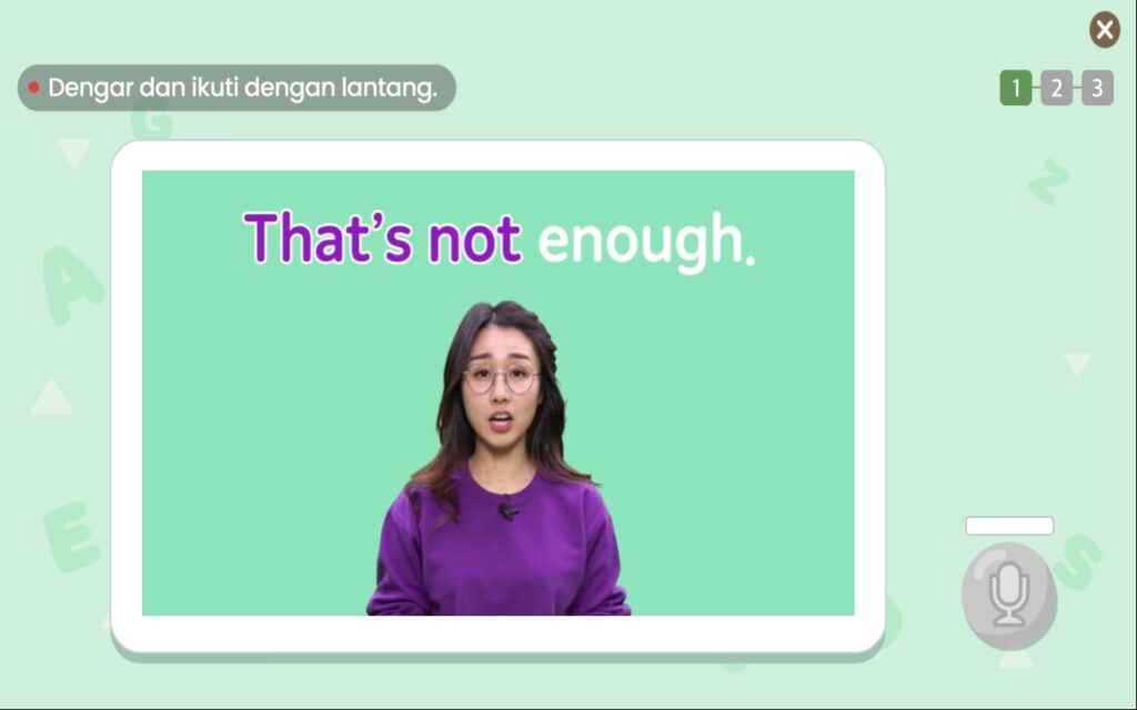 Wink Smart Learning membantu Belajar Melalui Audio agar Anak Mengenal Pengucapan