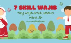7 Skill Wajib yang harus dimiliki sebelum masuk SD